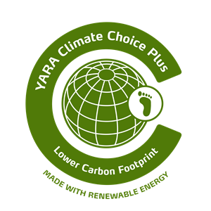 Yara Climate Choice Renewable-Based Lower Carbon Fertilizers stamp