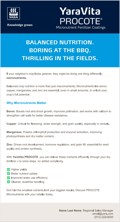 procote email marketing