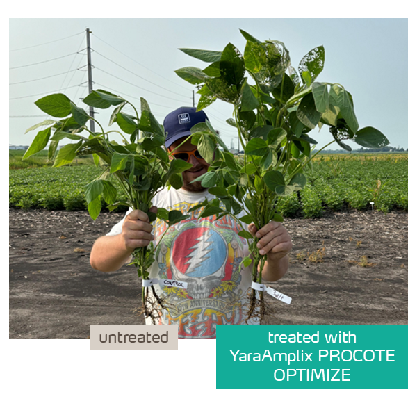 procote optimize trial in soybean