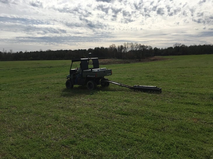 auburn farm, field spatial parameters