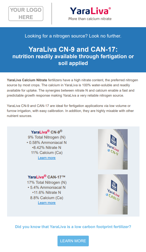 yaraliva email marketing